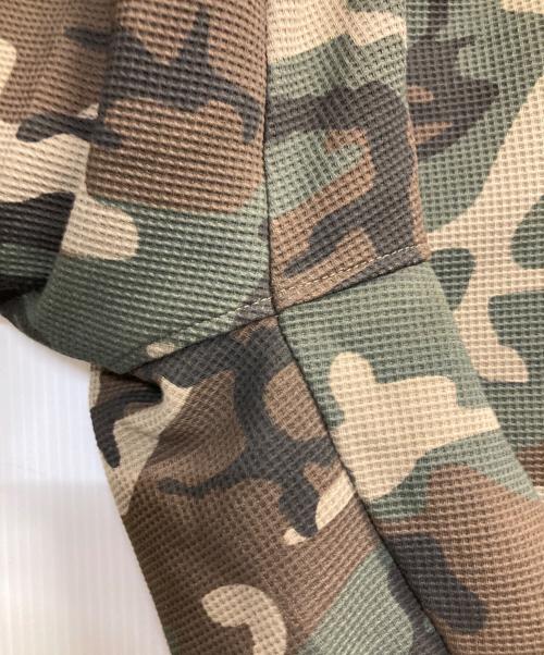 X-LARGE（エクストララージ）X-LARGE (エクストララージ) OLD ENGLISH WAFFLE SHORT PANTS オリーブ サイズ:ＸＬの古着・服飾アイテム