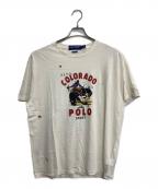 POLO SPORTポロスポーツ）の古着「コロラドプリントTシャツ」｜アイボリー