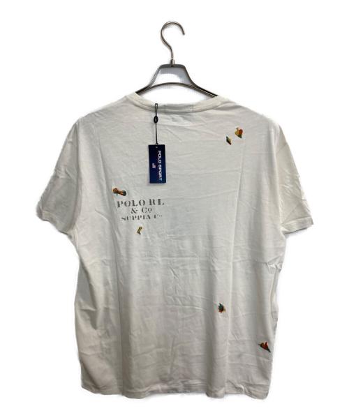 POLO SPORT（ポロスポーツ）POLO SPORT (ポロスポーツ) コロラドプリントTシャツ アイボリー サイズ:L 未使用品の古着・服飾アイテム