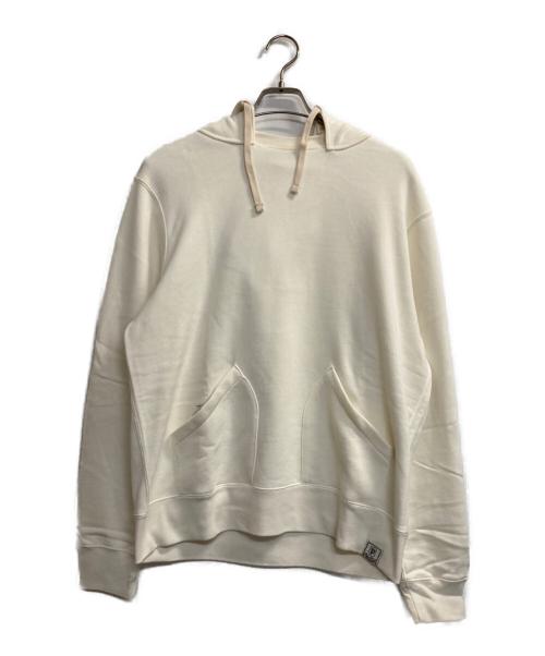 POLO RALPH LAUREN（ポロ・ラルフローレン）POLO RALPH LAUREN (ポロ・ラルフローレン) 後付けパーカー アイボリー サイズ:Ｌの古着・服飾アイテム
