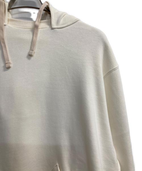POLO RALPH LAUREN（ポロ・ラルフローレン）POLO RALPH LAUREN (ポロ・ラルフローレン) 後付けパーカー アイボリー サイズ:Ｌの古着・服飾アイテム