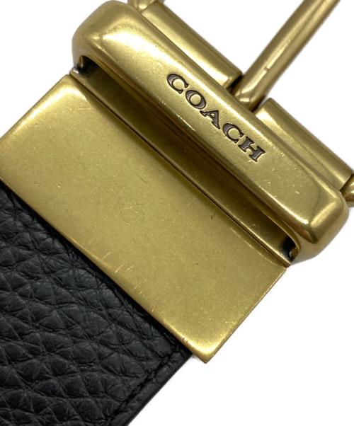 COACH（コーチ）COACH (コーチ) リバーシブルレザーベルト ブラック×ブラウンの古着・服飾アイテム