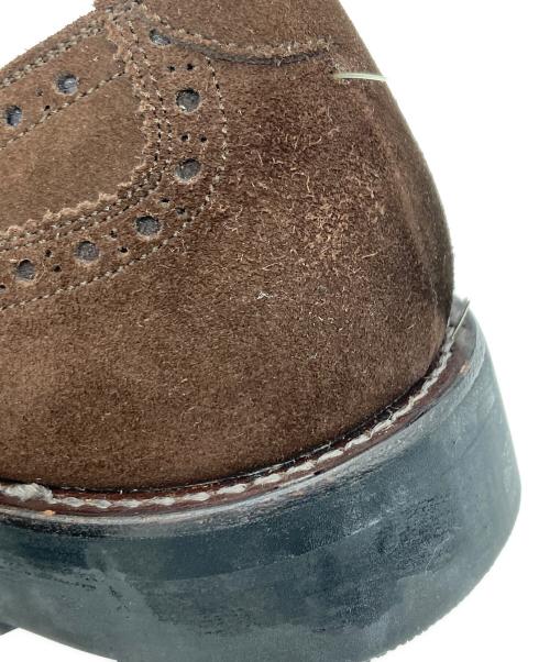 SCOTCH GRAIN（スコッチグレイン）SCOTCH GRAIN (スコッチグレイン) ウィングチップシューズ ブラウン サイズ:26.5の古着・服飾アイテム