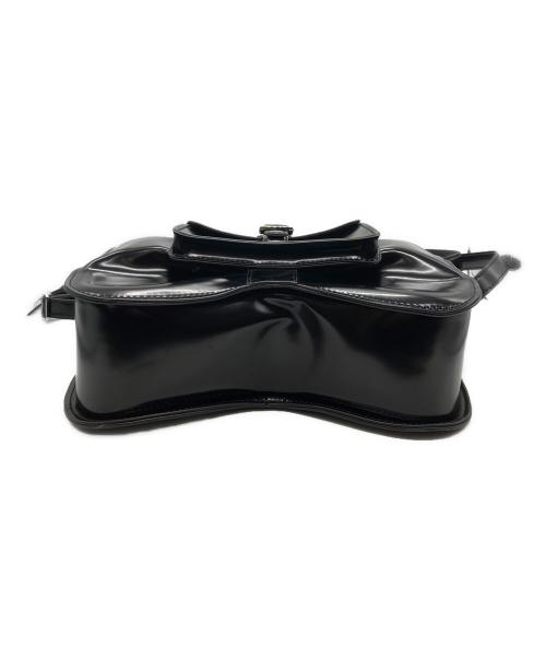 Dr.Martens（ドクターマーチン）Dr.Martens (ドクターマーチン) BOW BAG/リボンショルダーバッグ ブラック 未使用品の古着・服飾アイテム