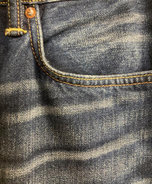 EVISU（エヴィス）EVISU (エヴィス) 2017 バックゴールドカモメデニムパンツ インディゴ サイズ:表記32×34(裾上げ有)の古着・服飾アイテム