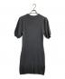 Her lip to（ハーリップトゥ）の古着「Puff Sleeve Cable Knit Dress/ニットワンピース」｜グレー