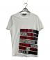 DSQUARED2（ディースクエアード）の古着「テープロゴカットソー」｜ホワイト