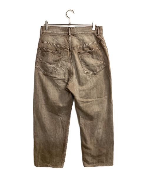 ANCELLM（アンセルム）ANCELLM (アンセルム) P/TAPERED 5P DENIM PANTS ブラウン サイズ:2の古着・服飾アイテム