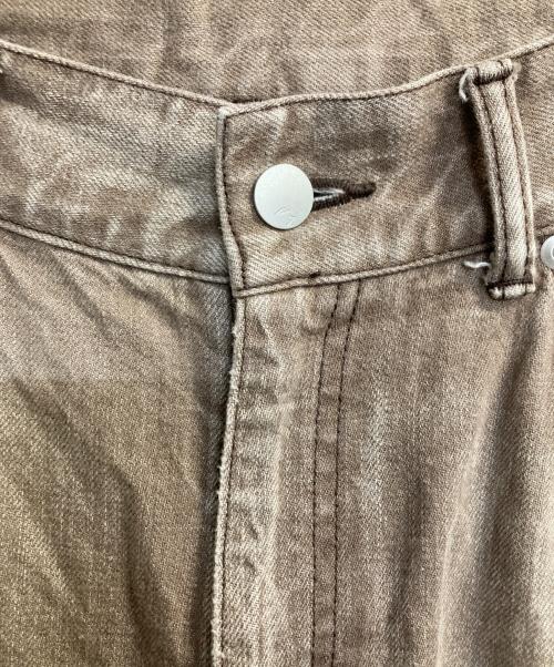 ANCELLM（アンセルム）ANCELLM (アンセルム) P/TAPERED 5P DENIM PANTS ブラウン サイズ:2の古着・服飾アイテム