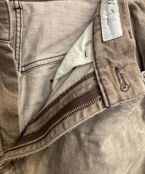 ANCELLM（アンセルム）ANCELLM (アンセルム) P/TAPERED 5P DENIM PANTS ブラウン サイズ:2の古着・服飾アイテム