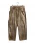 ANCELLM（アンセルム）の古着「P/TAPERED 5P DENIM PANTS」｜ブラウン