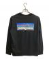 Patagonia (パタゴニア) メンズ・ロングスリーブ・P-6ロゴ・レスポンシビリティー ブラック サイズ:Ｍ：4000円