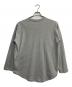 JOURNAL STANDARD (ジャーナルスタンダード) ラウンドヘムブロックロゴロングTシャツ グレー サイズ:不明：3000円