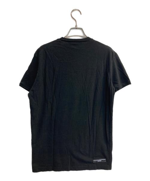 DSQUARED2（ディースクエアード）DSQUARED2 (ディースクエアード) Dyed Bruce Lee T-shirt ブラック サイズ:Sの古着・服飾アイテム