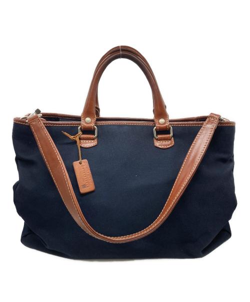 STEFANOMANO（ステファノマーノ）STEFANOMANO (ステファノマーノ) 2WAYショルダーバッグ ネイビーの古着・服飾アイテム