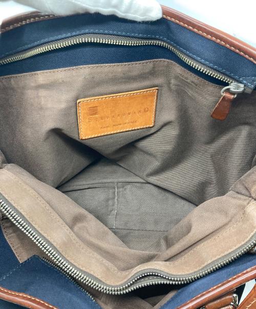 STEFANOMANO（ステファノマーノ）STEFANOMANO (ステファノマーノ) 2WAYショルダーバッグ ネイビーの古着・服飾アイテム