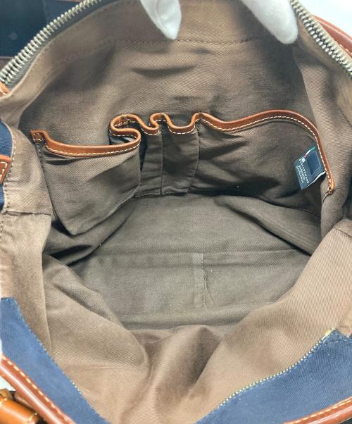 STEFANOMANO（ステファノマーノ）STEFANOMANO (ステファノマーノ) 2WAYショルダーバッグ ネイビーの古着・服飾アイテム