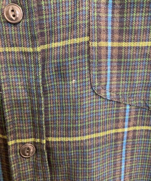 LEE（リー）LEE (リー) SHIPS any (シップスエニィ) チェックシャツワンピース グリーン×ブルー サイズ:FREEの古着・服飾アイテム