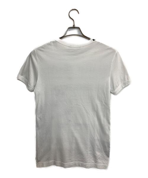 DOLCE & GABBANA（ドルチェ＆ガッバーナ）DOLCE & GABBANA (ドルチェ＆ガッバーナ) ニュースペーパーTee ホワイト サイズ:46の古着・服飾アイテム