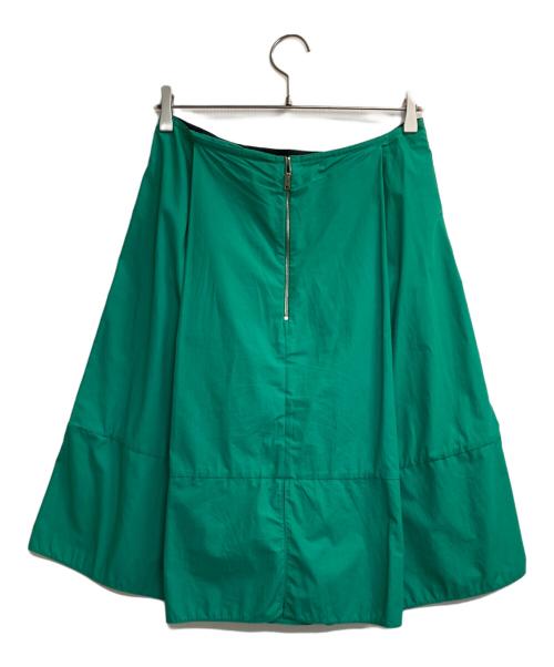 MARNI（マルニ）MARNI (マルニ) タックスカート グリーン サイズ:42の古着・服飾アイテム