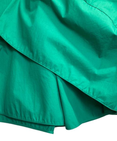 MARNI（マルニ）MARNI (マルニ) タックスカート グリーン サイズ:42の古着・服飾アイテム