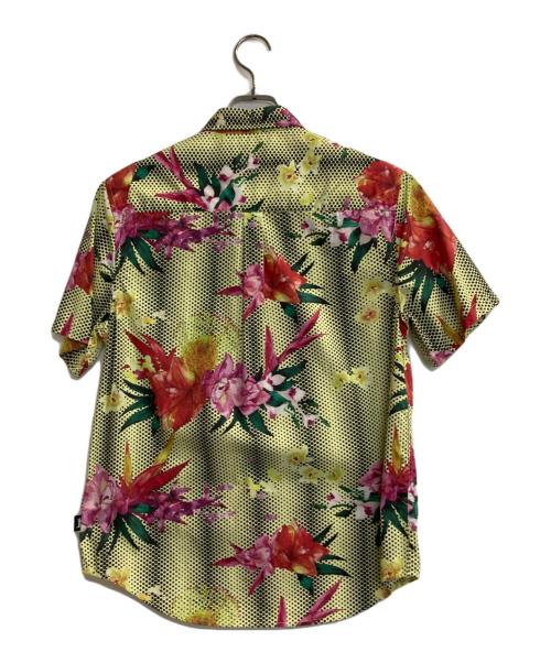 stussy（ステューシー）stussy (ステューシー) Psychedelic Dot Floral Shirts イエロー サイズ:Ｓの古着・服飾アイテム