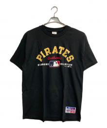 MLB（エムエルビー）の古着「ベースボールTee」｜ブラック