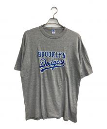 MLB（エムエルビー）の古着「90s BROOKLYN DODGERS Tee」｜グレー
