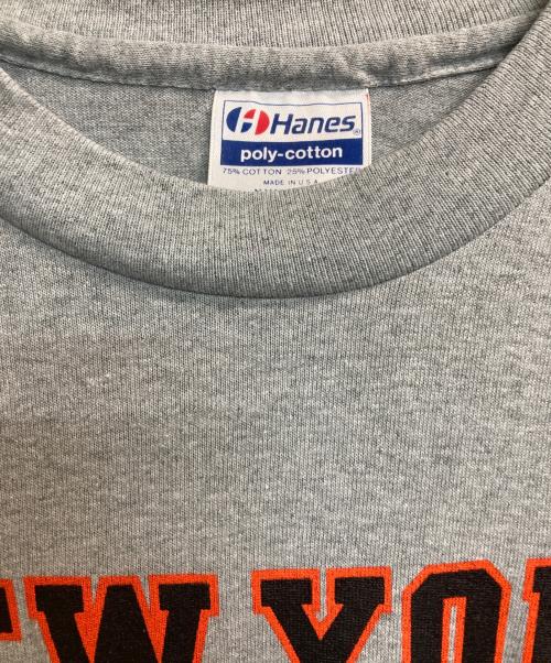 NFL（ナショナル・フットボール・リーグ）NFL (ナショナル・フットボール・リーグ) 80s NEW YORK GIANTS T-SHIRTS グレー サイズ:ＸＸＬの古着・服飾アイテム