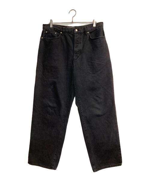 stussy（ステューシー）stussy (ステューシー) Washed Canvas Big Ol' Jean ブラック サイズ:32の古着・服飾アイテム