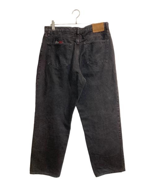 stussy（ステューシー）stussy (ステューシー) Washed Canvas Big Ol' Jean ブラック サイズ:32の古着・服飾アイテム