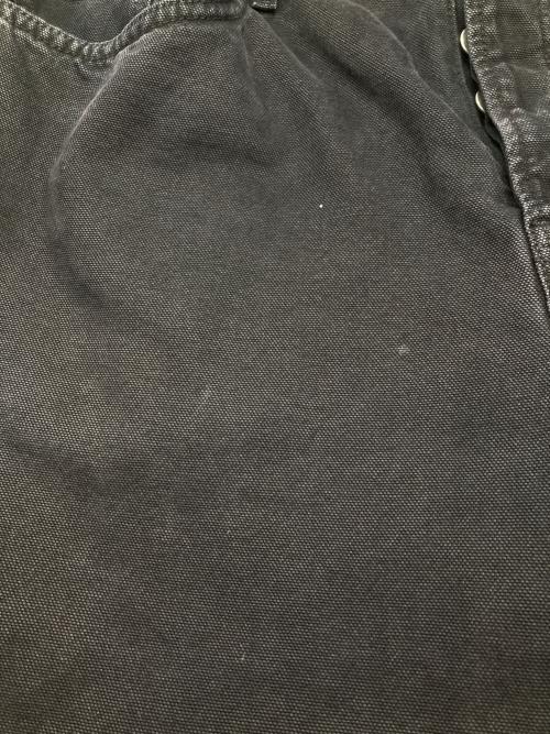 stussy（ステューシー）stussy (ステューシー) Washed Canvas Big Ol' Jean ブラック サイズ:32の古着・服飾アイテム