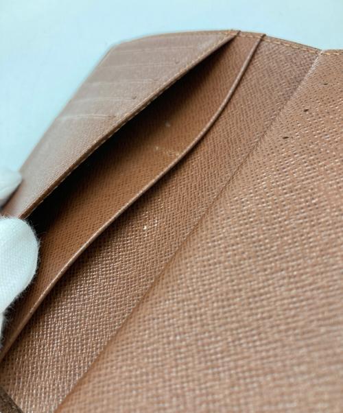 LOUIS VUITTON（ルイ ヴィトン）LOUIS VUITTON (ルイ ヴィトン) 2つ折り財布 ブラウンの古着・服飾アイテム