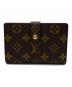 LOUIS VUITTON（ルイ ヴィトン）の古着「2つ折り財布」｜ブラウン