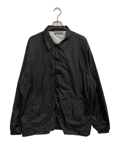 CDG（シーディージー）CDG (シーディージー) コーチジャケット ブラック サイズ:XLの古着・服飾アイテム