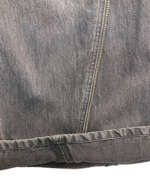 GRANCY（グランシー）GRANCY (グランシー) ZipDesign Buggy DenimPants ブラック サイズ:Lの古着・服飾アイテム