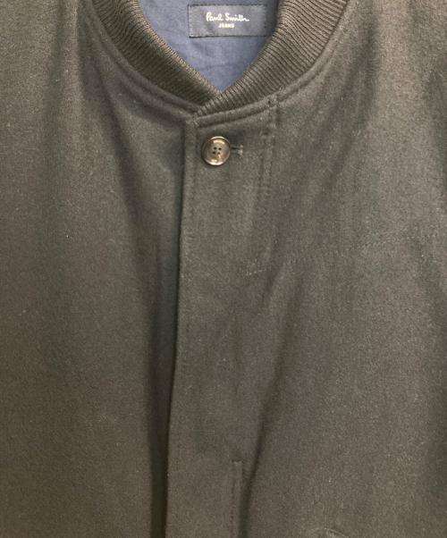 Paul Smith JEANS（ポールスミス ジーンズ）Paul Smith JEANS (ポールスミス ジーンズ) レザー切替ジャケット ブラック サイズ:L2の古着・服飾アイテム