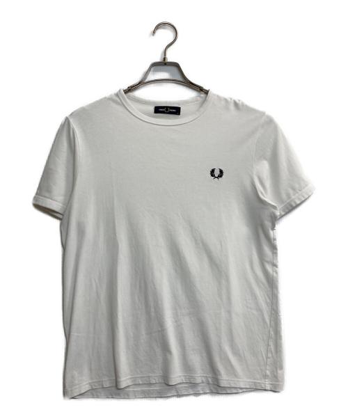 FRED PERRY（フレッドペリー）FRED PERRY (フレッドペリー) 半袖カットソー ホワイト サイズ:Mの古着・服飾アイテム