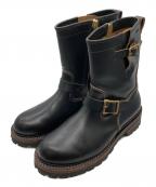 SPPNスッピン）の古着「9-INCH ENGINEER BOOTS」｜ブラック