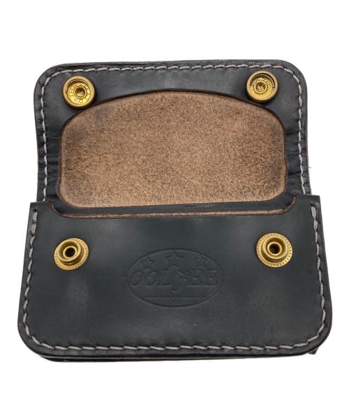 ooljee leather（オールジーレザー）ooljee leather (オールジーレザー) リトルトラッカーウォレット ブラックの古着・服飾アイテム
