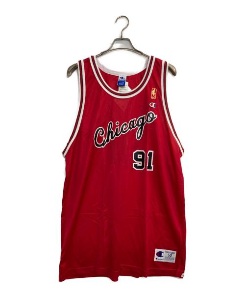 NBA（エヌビーエー）NBA (エヌビーエー) ゲームシャツ レッド サイズ:XXLARGEの古着・服飾アイテム