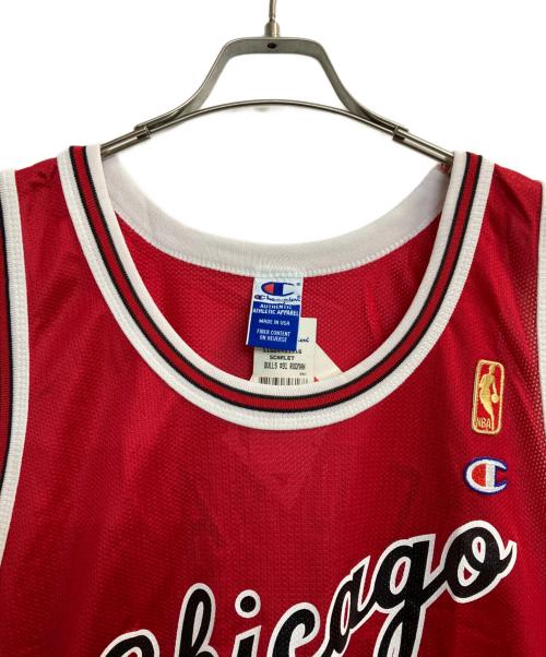 NBA（エヌビーエー）NBA (エヌビーエー) ゲームシャツ レッド サイズ:XXLARGEの古着・服飾アイテム