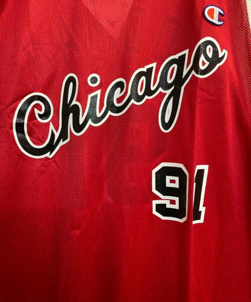 NBA（エヌビーエー）NBA (エヌビーエー) ゲームシャツ レッド サイズ:XXLARGEの古着・服飾アイテム