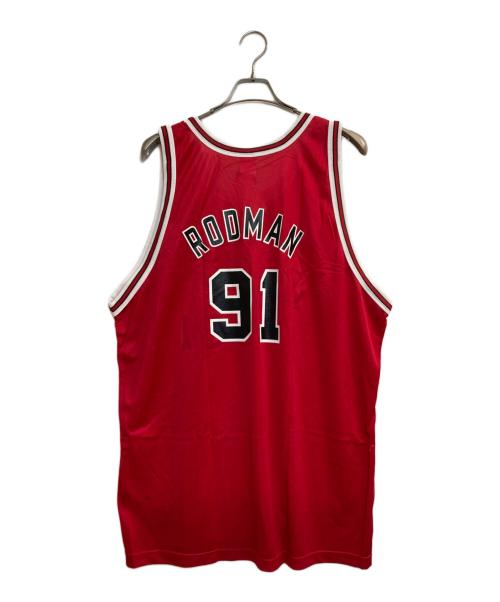 NBA（エヌビーエー）NBA (エヌビーエー) ゲームシャツ レッド サイズ:XXLARGEの古着・服飾アイテム