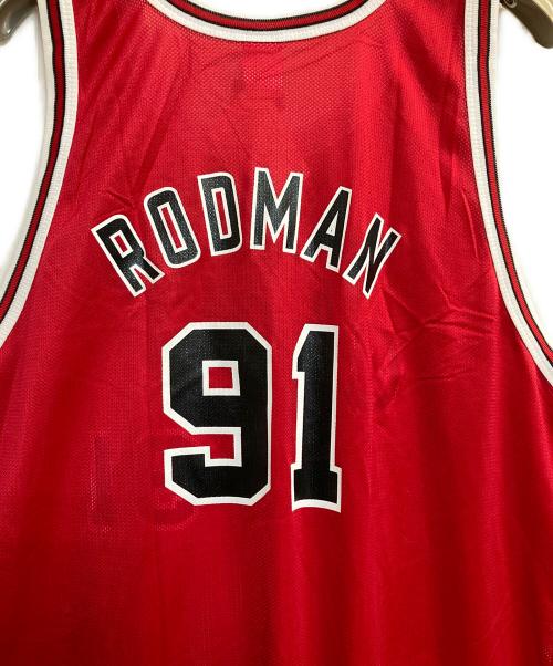 NBA（エヌビーエー）NBA (エヌビーエー) ゲームシャツ レッド サイズ:XXLARGEの古着・服飾アイテム