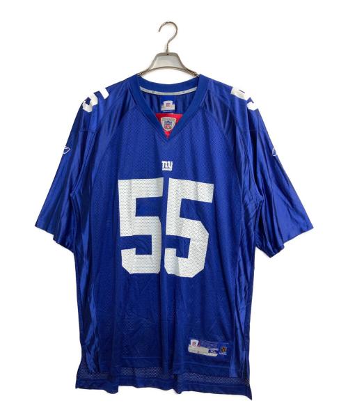 REEBOK（リーボック）REEBOK (リーボック) NFL (ナショナル・フットボール・リーグ) ゲームシャツ ブルー サイズ:XLの古着・服飾アイテム