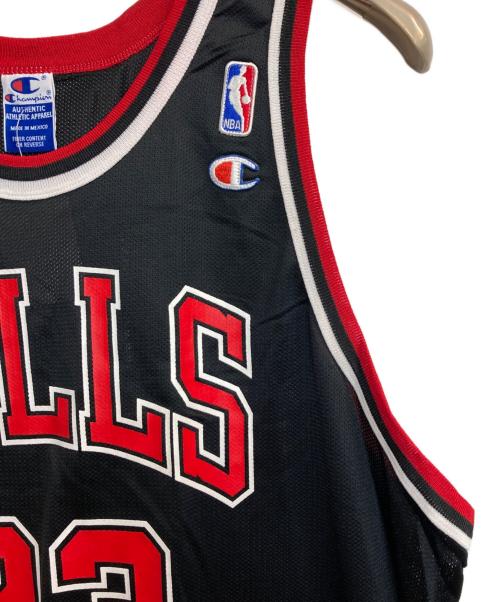 NBA（エヌビーエー）NBA (エヌビーエー) ゲームシャツ ブラック×レッド サイズ:XXLARGEの古着・服飾アイテム