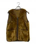 Barbourバブアー）の古着「SL FUR LINER VEST」｜ブラウン