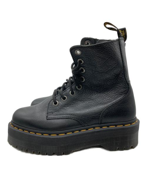 Dr.Martens（ドクターマーチン）Dr.Martens (ドクターマーチン) レースアップブーツ ブラック サイズ:24の古着・服飾アイテム