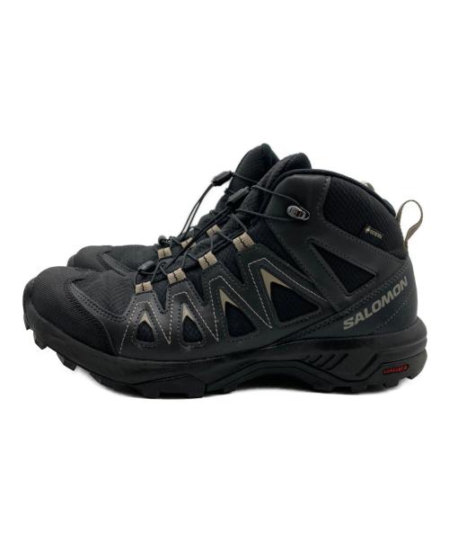 SALOMON（サロモン）SALOMON (サロモン) X BRAZE MID GORE-TEX/トレッキングシューズ ブラック サイズ:26の古着・服飾アイテム